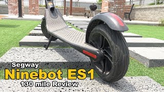 Segway Ninebot ES1 Electric Scooter Review [upl. by Adnarem]