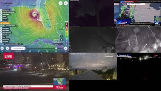 Live View  Saint Petersburg FL  Hurrican Helene [upl. by Nivar]