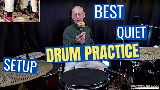 A Quiet Drumming Setup Thats Fun To Play [upl. by Fulvia]