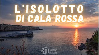 Isolotto di Cala Rossa a Terrasini Palermo 4K [upl. by Jc939]