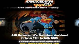 Armageddon Expo 2009 Auckland 30 second TV Advert [upl. by Stewardson]