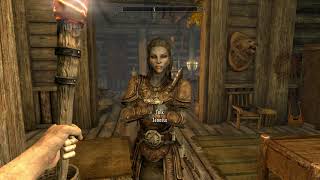 Wifes Reaction to the House in Riften  Skyrim [upl. by Terraj]