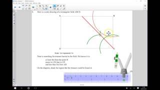 Loci problem solving with constructions  Loci GCSE Maths [upl. by Germaine922]