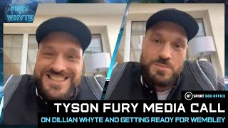 quotTyson Fury Was Built For Thisquot 👑 The Gypsy King On Dillian Whyte And Wembley Preparation [upl. by Eenahc]