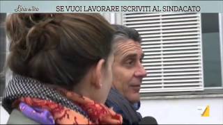 Se vuoi lavorare iscriviti al sindacato [upl. by Layney865]