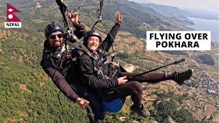 60 Paragliding in Nepal 🇳🇵 [upl. by Gael]