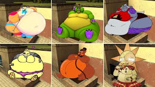 DESTROY My new MEGA EXTRA FAT animatronic Boneworks [upl. by Htur]