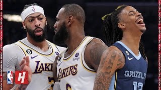 Los Angeles Lakers vs Memphis Grizzlies  Full Game 1 Highlights  April 16 2023 NBA Playoffs [upl. by Knutson999]