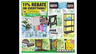 Menards Weekly Ad March 21 – March 31 2024 [upl. by Herriott]