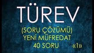 TÜREV SORU ÇÖZÜMÜ 40 SORU VE ÇÖZÜMÜ [upl. by Garceau297]