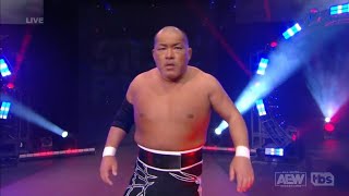 Tomohiro Ishii Badass Entrance AEW Dynamite Nov 23 2022 [upl. by Hada]