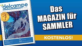 Delcampe Magazine Klassische Sammlungen  Kostenlose vierteljährliche Magazin [upl. by Ardnikat]