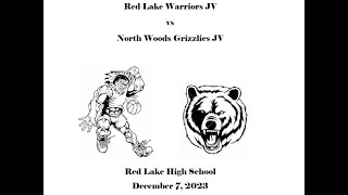 Red Lake Warriors JV vs North Woods Grizzlies JV 120723 [upl. by Aitel823]