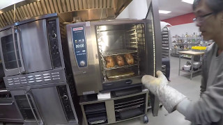 Rational Oven 6 chickens in 27 mins [upl. by Flatto]