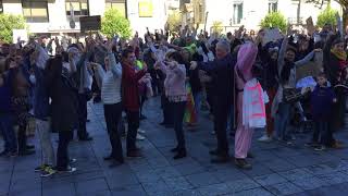 MontdeMarsan  un flashmob pour le climat [upl. by Clare722]