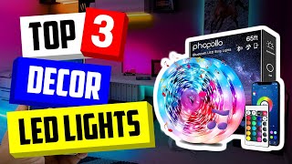 Top 3 LED Lights For Bedroom amp Decor in 2024 👇💥 [upl. by Nyltac]