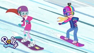 Team PollLila Do an Incredible Stunt 🏂  Season 2  Kids movies [upl. by Anoyet]