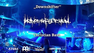 Christian Bass  Heaven Shall Burn  Downshifter live  Zenith München 160318  Drumcam [upl. by Yewed]