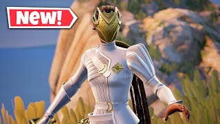 New NISHA Skin Gameplay in Fortnite  Chapter 5 Season 1 Battle Pass [upl. by Martelli879]