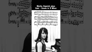 Argerich’s INSANE Octaves in the CODA of Liszts Sonata [upl. by Charity536]