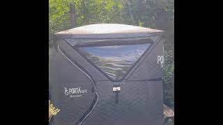 PortaSauna  The Portable Sauna  UK Sauna Tent  Garden Sauna [upl. by Lemmor183]