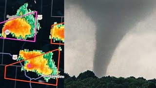 My First REAL Tornado  Chaser VLOG 1 [upl. by Nnaeirb]