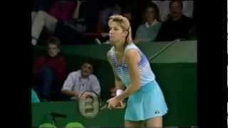 Chris Evert vs Raffaella Reggi 1988 Filderstadt 33 [upl. by Adekam]