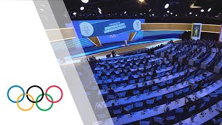 134th IOC Session  Announcement of MilanCortina as Host City for the Olympic Winter Games 2026 [upl. by Mandeville]