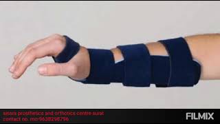 cockup splint for wrist drop Black Beard [upl. by Cilo250]