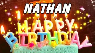 Happy Birthday Nathan  May your Birthday be Merry and Wonderful Nathan [upl. by Dawes]