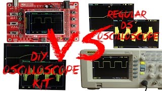 DIY Oscilloscope Kit 20 VS Regular DS Oscilloscope 400 [upl. by Marilou]