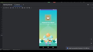 Demo Aplikasi Android quotPengenalan Huruf Hijaiyahquot Menggunakan Android Studio  Kotlin [upl. by Atinahs]