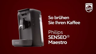 SENSEO® Maestro CSA260  Erlebe hochwertigen Kaffeegenuss [upl. by Tirma]