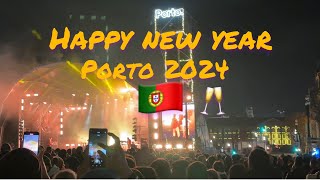 FESTA DE RÉVEILLON 2024 PORTO PORTUGAL 🇵🇹 [upl. by Warner]