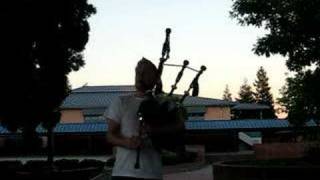 Bagpipes after hours 4  quotmontgomerys maggotquot jig [upl. by Elatnahs]