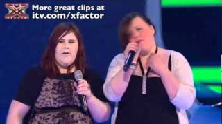 x factor auditionees sing bad romance  x factor live final [upl. by Ferree]