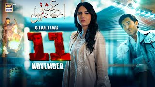 📢 quotAYE ISHQ E JUNOONquot  Starting from 11th November Monday at 800 PM on ARY Digital [upl. by Calley122]