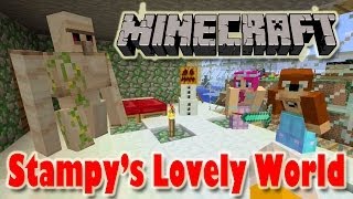 Minecraft Xbox Map Showcase Stampys Lovely World Its Sooo Lovely  Download Link [upl. by Iat]