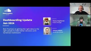 Dynatrace Dashboarding Update January 2024 [upl. by Laddy]