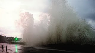 Grandes marées dhiver  une beauté féroce  SaintMalo Janvier 2019 [upl. by Nivan]