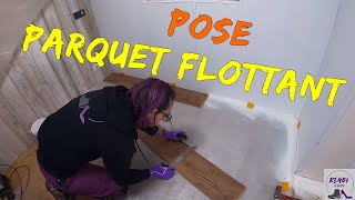 Comment poser facilement un parquet flottant [upl. by Ahsiem]