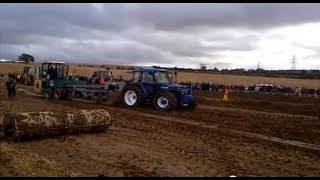 Ford 7740 tractor pulling ireland [upl. by Eluj]