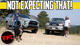 We Took an Old amp New Toyota 4Runner OffRoad amp The Cheaper One Shocked Me [upl. by Vivia954]