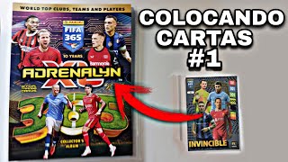 COLOCANDO CARTAS de ADRENALYN XL FIFA 365 2025 1 [upl. by Fiora]