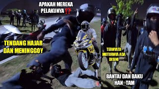 GREGET MOTOR ZX25R KETEMU DIJALAN SAMPAI BAKU HANTAM [upl. by Acul]