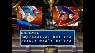 Mega Man X4 X  Colonel No Damage [upl. by Fidelia]