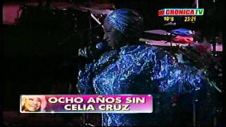 CELIA CRUZ le canta a CUBA [upl. by Esinwahs432]