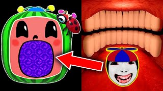 Can I Go Inside Melon’s Mouth Rescue Yoshie and Escape Alive Gmod Nextbots [upl. by Maya]