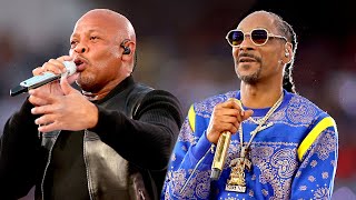 Super Bowl LVI Snoop Dogg and Dr Dre Perform HITS During the Halftime Show [upl. by Jordanna]