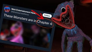 Poppy Playtime Chapter 4  Confirmed Monsters amp Official Leaks [upl. by Jobye]